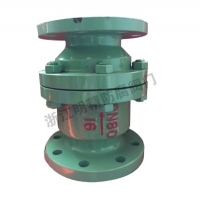 H42襯氟升降立式止回閥 襯氟閥門 - 浙江明精 - 九正(中國建材第一網)